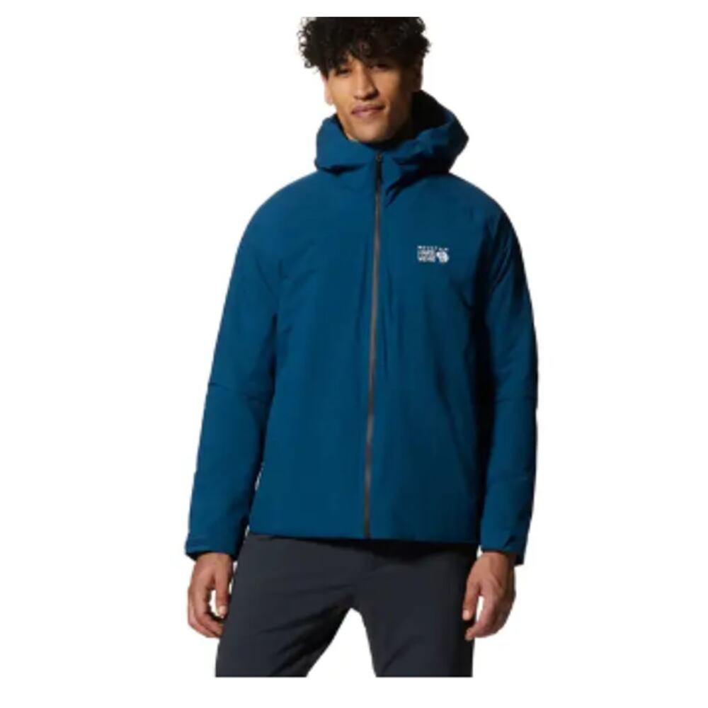 Mountain Hardwear Stretch Ozonic Insulated Jacket in Dark Caspian Medium NWOT